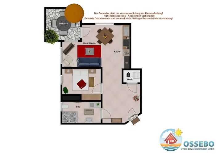 Haus Undine 01 아파트 *